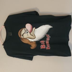 Mens Disney Grumpy Dwarf Bah Humbug Short Sleeve Tee Size L